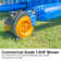JumpOrange Bounce House Air Blower 1.5HP for Inflatables Bouncy Castle and Slides Commercial Cyclone Fan for Indoor and Outdoor Use