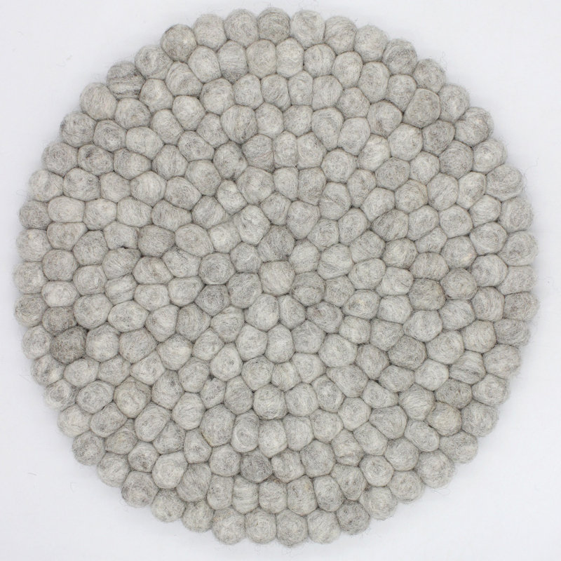 Sous-verre Pom, gris
