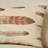 Feather Linen Reversible Throw Pillow