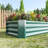 Rectangle 421Ft Metal Raised Planter For Plants, Flowers, Easy Assembly, - Rust Vegetables, Rust, Long Term-274424749-274424739