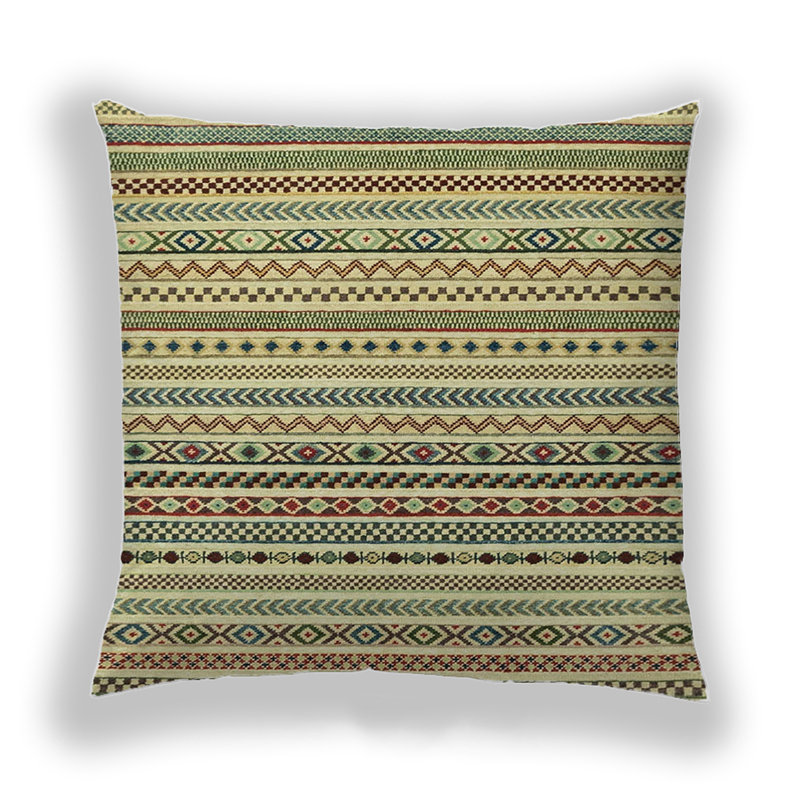 Coussin Abstract 2188, Microsuède