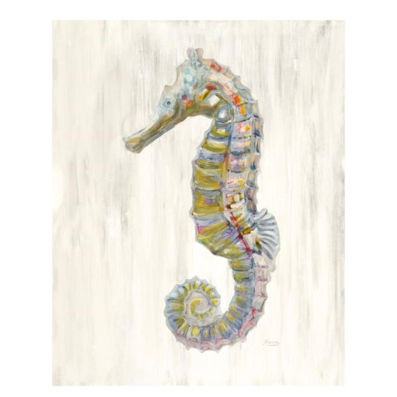 Hippocampe laissé par JP Kilkenny - impression, Plexi, L 24 po x H 30 po x P 1,5 po