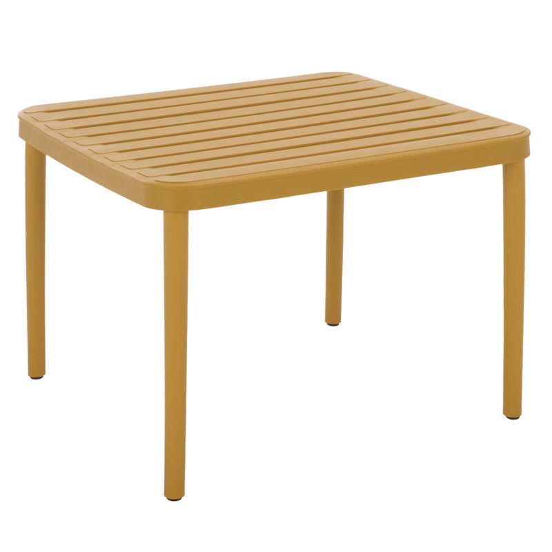 Thompson Outdoor Conversation Set, Yellow