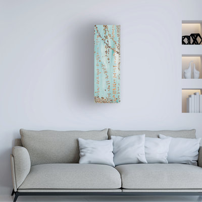 Œuvre sur toile bleue bolologia bolche III