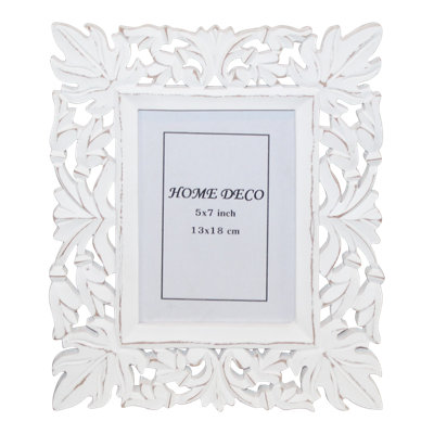 White Solid Wood Picture Frame