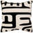 Maize Geometric Feather Throw Pillow-398192558-331333348