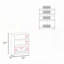 Range-chaussures avec rangement ouvert Wengue