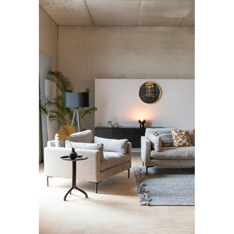 Causeuse Summer, Mélange de polyester beige