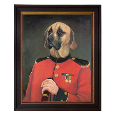 Captain Wilson - Single Picture Frame Painting on Canvas