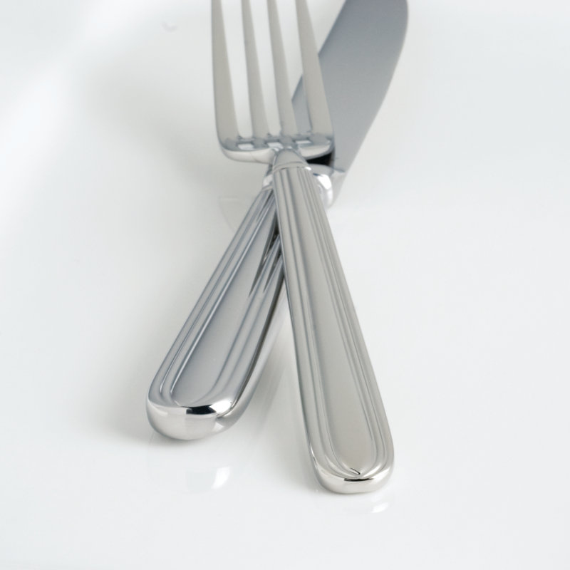 Metropolitan 5 Piece 18/10 Stainless Steel Flatware Set, Service for 1
