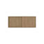 32-Inch Wide Wall Storage Cabinet With Sliding Doors