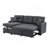 Modular Sleeper Sectional Sofa With Storage