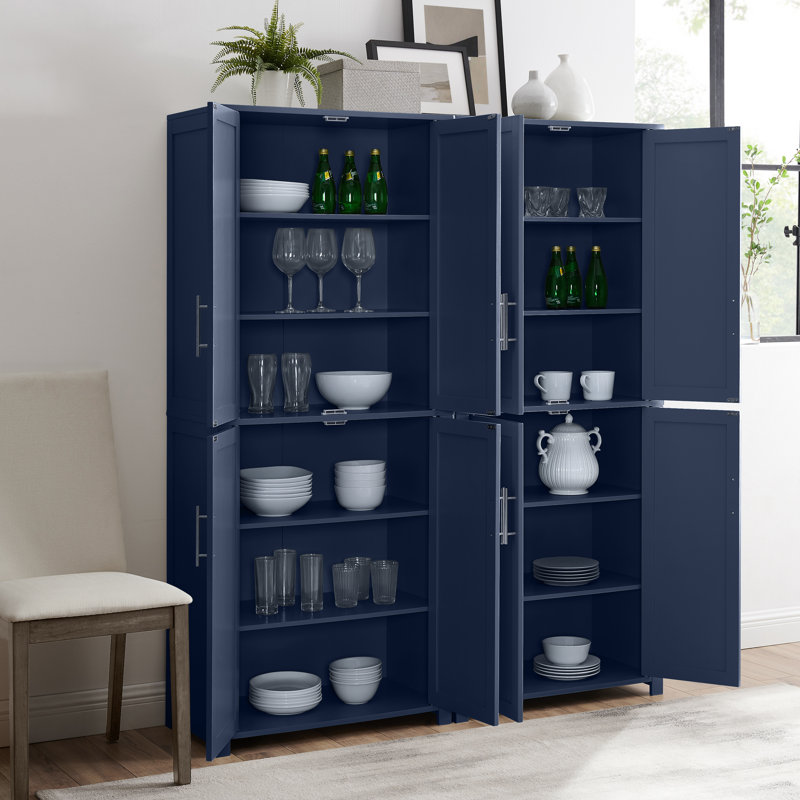 67'' Kitchen Pantry, Navy