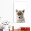 Bébé loup - reproduction d'art-53045807-53045808-53045806