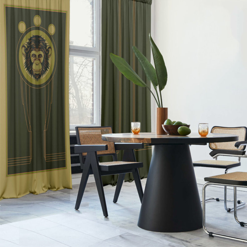 Carrollwood Velvet Blackout Curtain Panel Pair, 148cm x 350cm