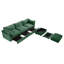 Canapé modulaire en chenille-1761582000