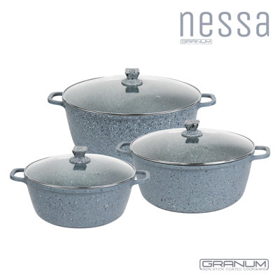 Nessa 6 - Piece Non-Stick Cookware Set