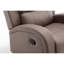 Fauteuil inclinable manuel moderne en similicuir