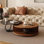 High-end Round Simple Coffee Table