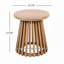 Table d'appoint d'extérieur en bois d'acacia-1256161144