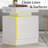 Westerly Modern Style Wooden Nightstand with LED Light and Storage Drawers-979660401