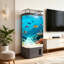 Aquarium moderne 35-45 gallons en bois manufacturé Eco-129577771-129577769