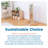 ECR4Kids Double-Sided Bi-Directional Mirror, Wooden, Montessori Furniture-124874796