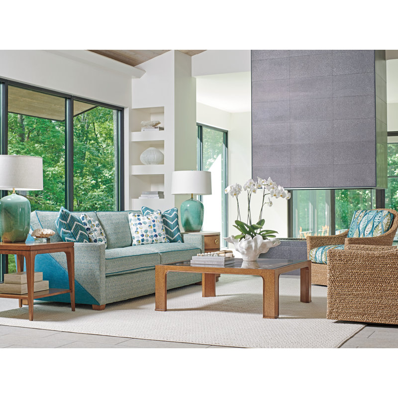 Palm Desert Redford Rattan Cocktail Table
