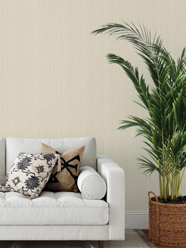 Galerie Wallcoverings Classic Italian Wallpaper Roll, Beige