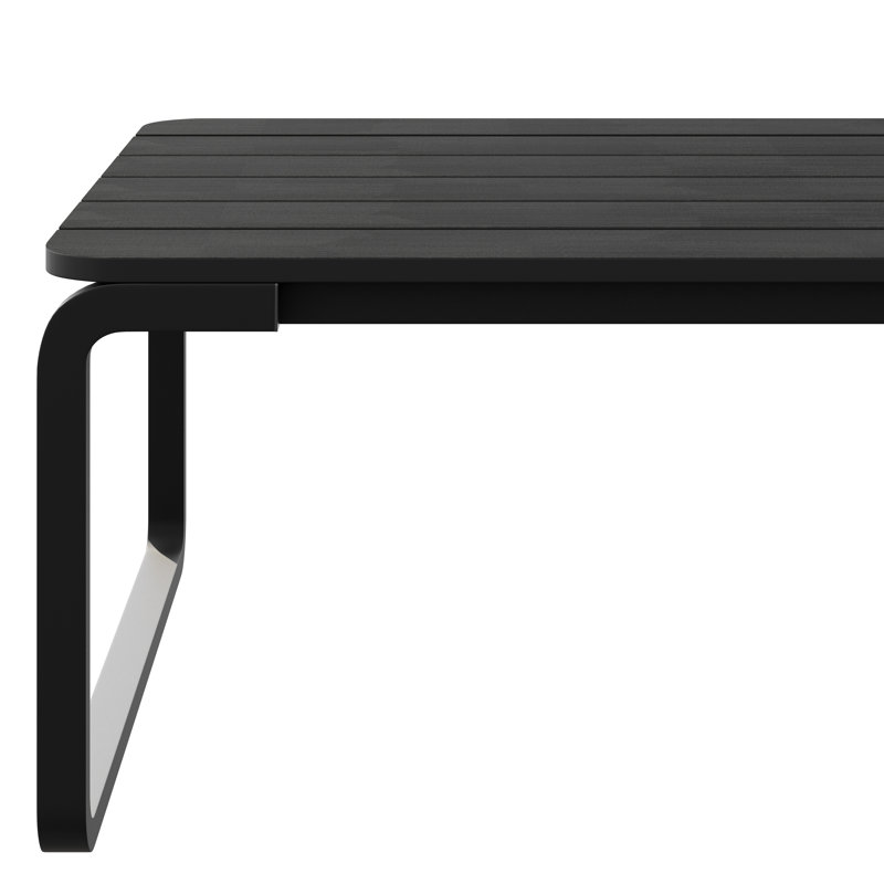 Solid Wood Top Coffee Table