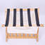 Porte-bagages pliant en bambou