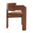 Modern Rectangular Dining Set With Upholstered Chairs With Backrest And Armrest-365073232-365073239-365073236