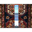 Tapis de couloir oriental en laine noué à la main super Kazak 2 pi 7 po x 6 pi 4 po Yale
