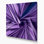 «Geometric Abstraction 77», art mural sur toile mauve