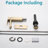 1 Hole Bathroom Faucet - Stainless Steel Deck-Mounted Brushed Gold Finish Modern Design With Drain Sink And Assembly-124241812