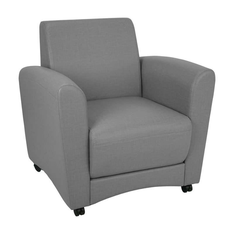Chaise rembourrée Pro Series, Gris ardoise ardoise