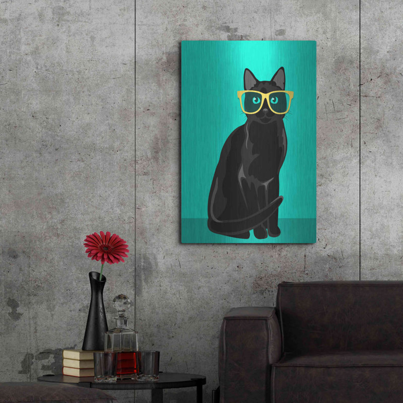 «Black Cat Mint» par Debbie Gray, H 36 po x l 24 po