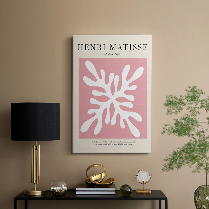 Matisse Cxxxx, reproduction encadrée - galerie Cavas, H 60 po x l 40 po