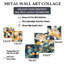 Œuvres vibrantes de couleurs scandinaves - ensemble d'art mural scandinave de 5