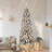Pre-lit Flocked Slim Pencil Christmas Tree-23236732