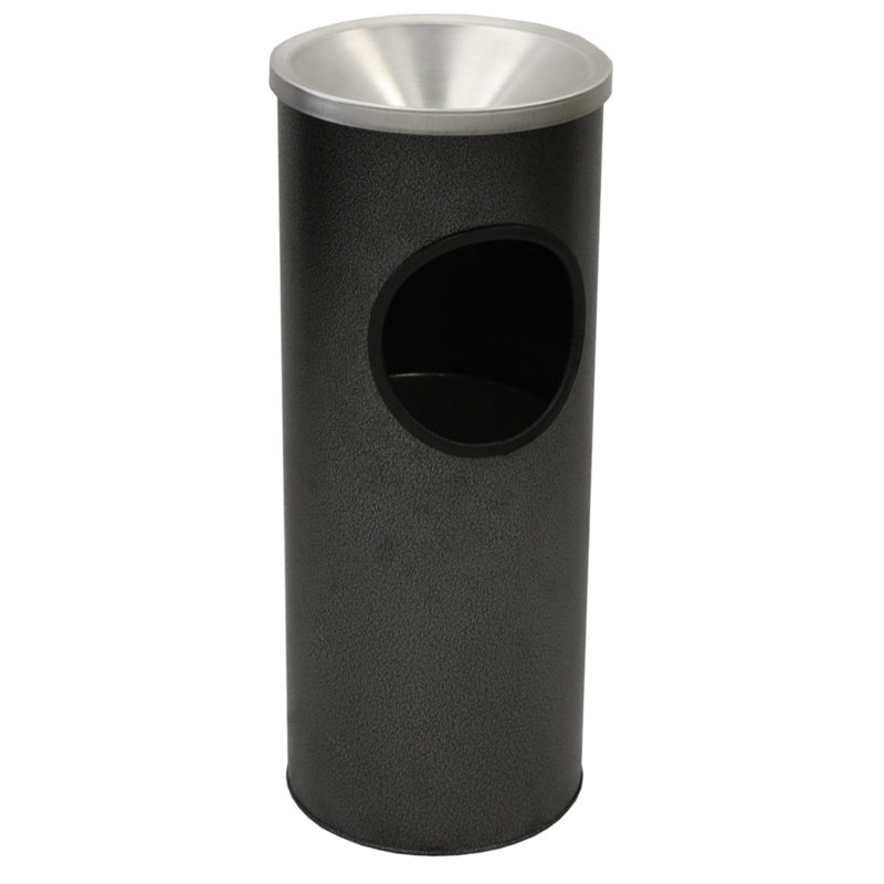 Poubelle 3 gallons receptacle, Argent