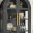 Freestanding Arch Display Cabinet with 3-Colour Light Modes and Motion Sensor-383128103