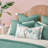 Resort Linen Program Breeze Mint/Breeze Bloom Linen Piece Sham-72112001-72112011