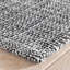 Fusion Black Handwoven Indoor/Outdoor Rug-1693190623