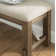 Gigi 60" Solid Wood and Upholstered Farmhouse Dining Bench