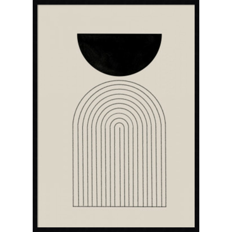 BaB No 1 by The MIUUS STUDIO, 41" H x 30" W x 1" D, Black