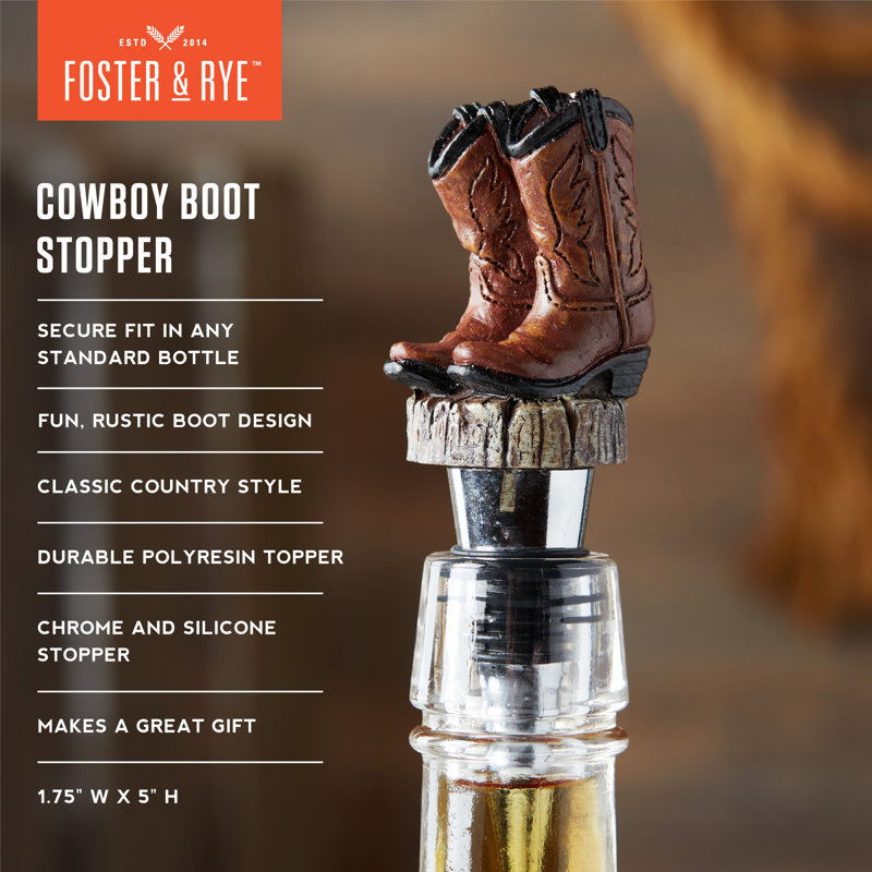 Bouchon de bouteille de cowboy