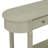 Elegant Retro Console Table with Curved Design and Smooth Glaze for Entryways-1564128846