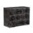 Lego Sideboard with 3 Drawers, Black Walnut