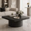 Table basse carrée avec base cylindrique-1941022154